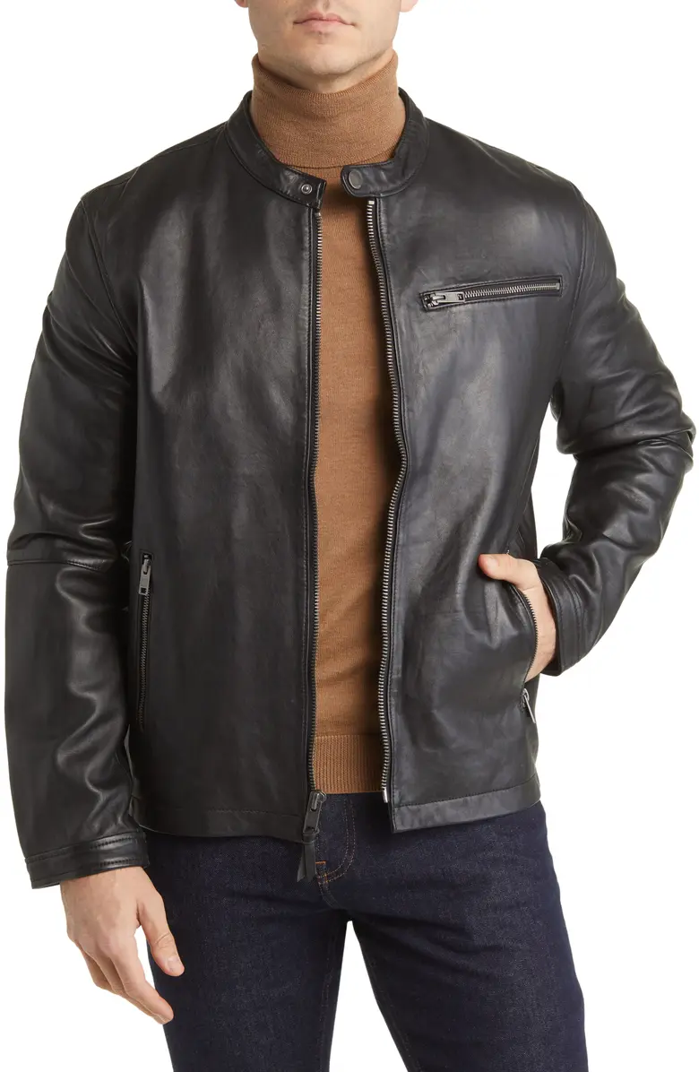Leather Sherpa Jacket Mens Archives | Shearling Leather Jacket