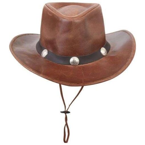 Cyclone Leather Cowboy Hat Unisex Hat Western Style - Image 3